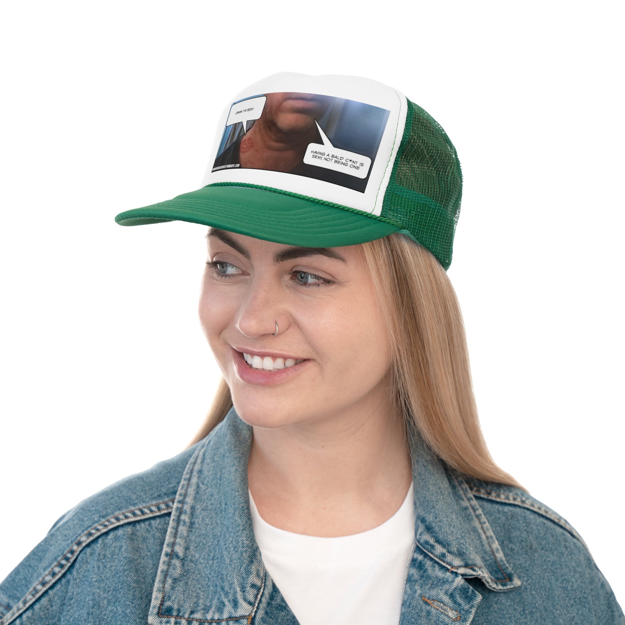 Funny Trucker Cap – "Bald is Sexy&