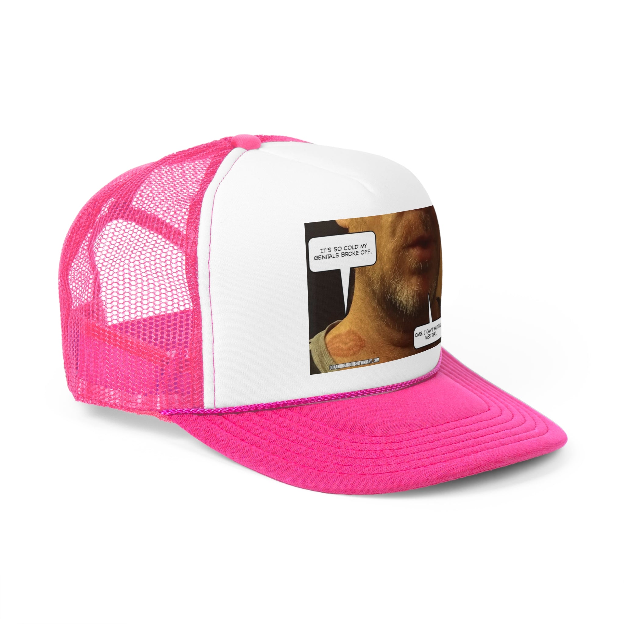 Funny Graphic Trucker Cap - "It&
