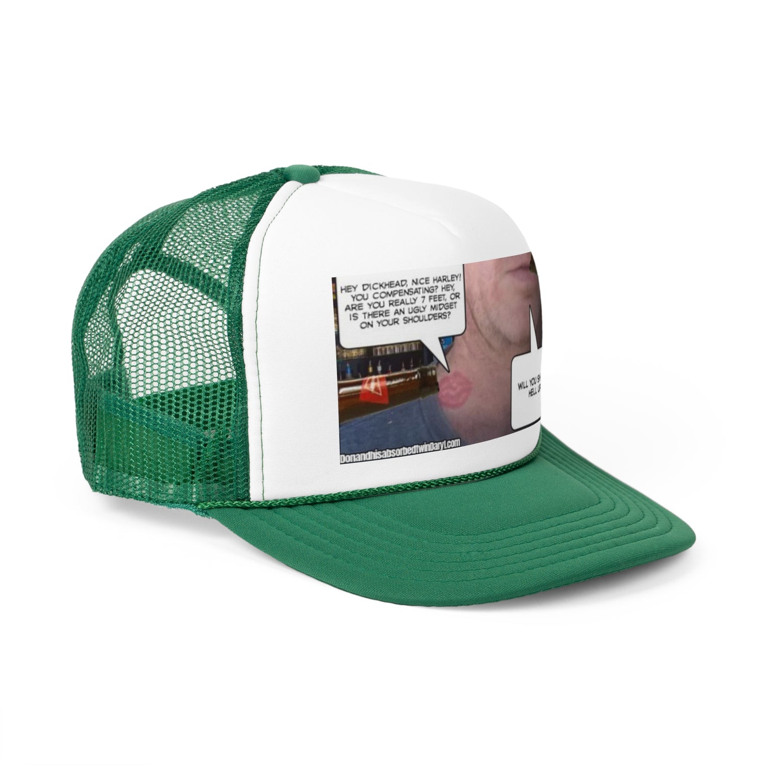 Funny Trucker Cap - "Nice Harley"