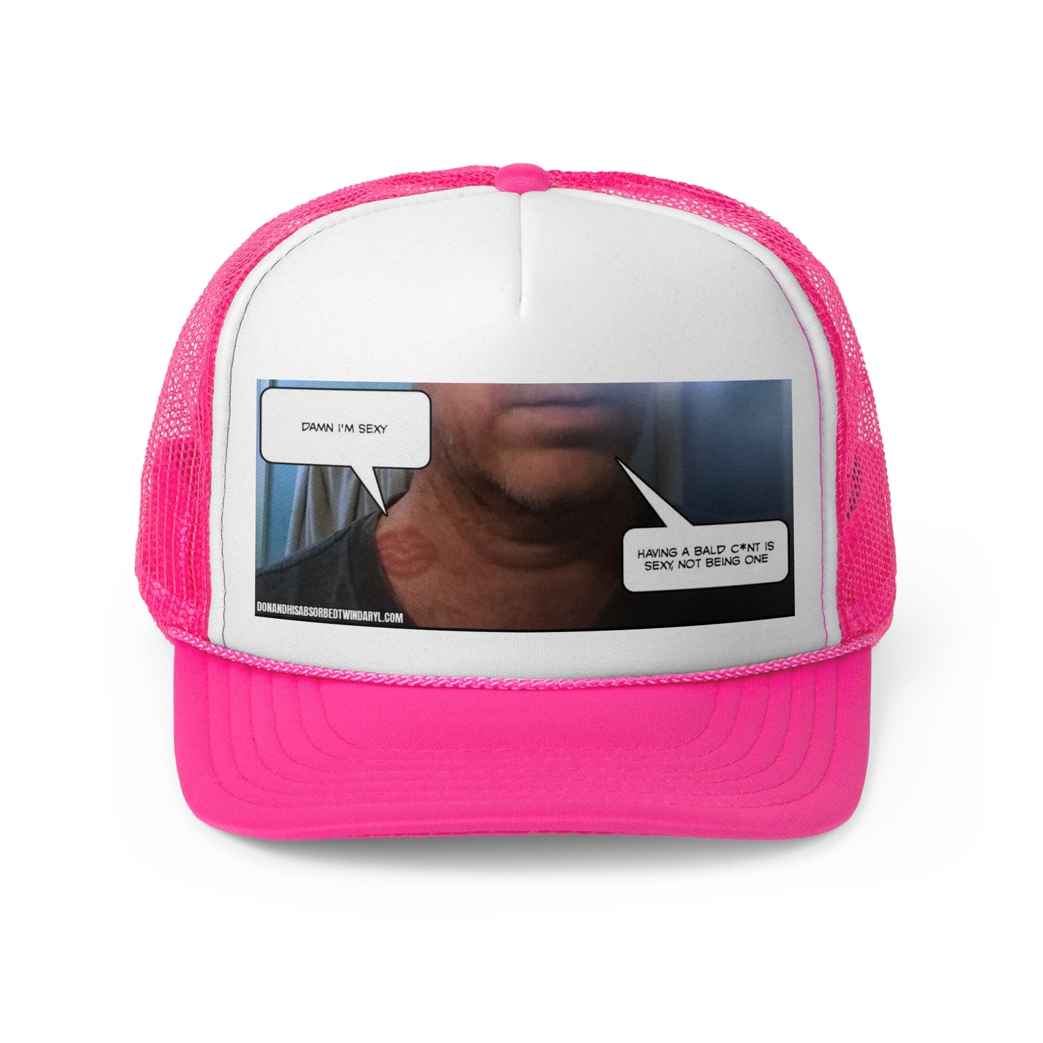 Funny Trucker Cap – "Bald is Sexy&