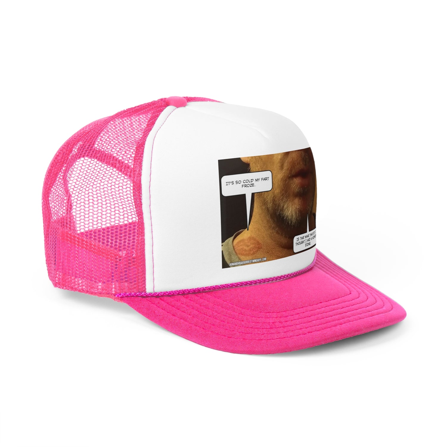 Funny Graphic Trucker Cap - "It&