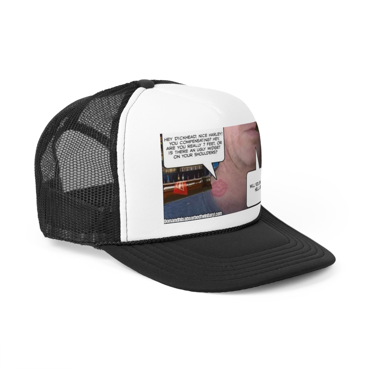 Funny Trucker Cap - "Nice Harley"