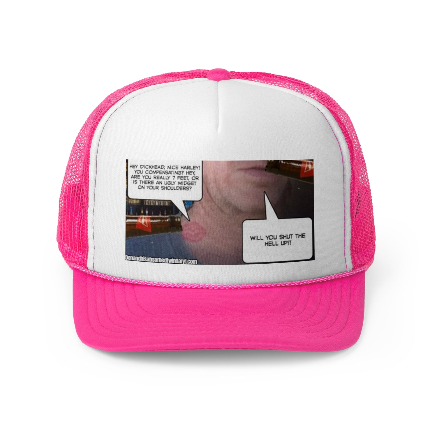 Funny Trucker Cap - "Nice Harley"