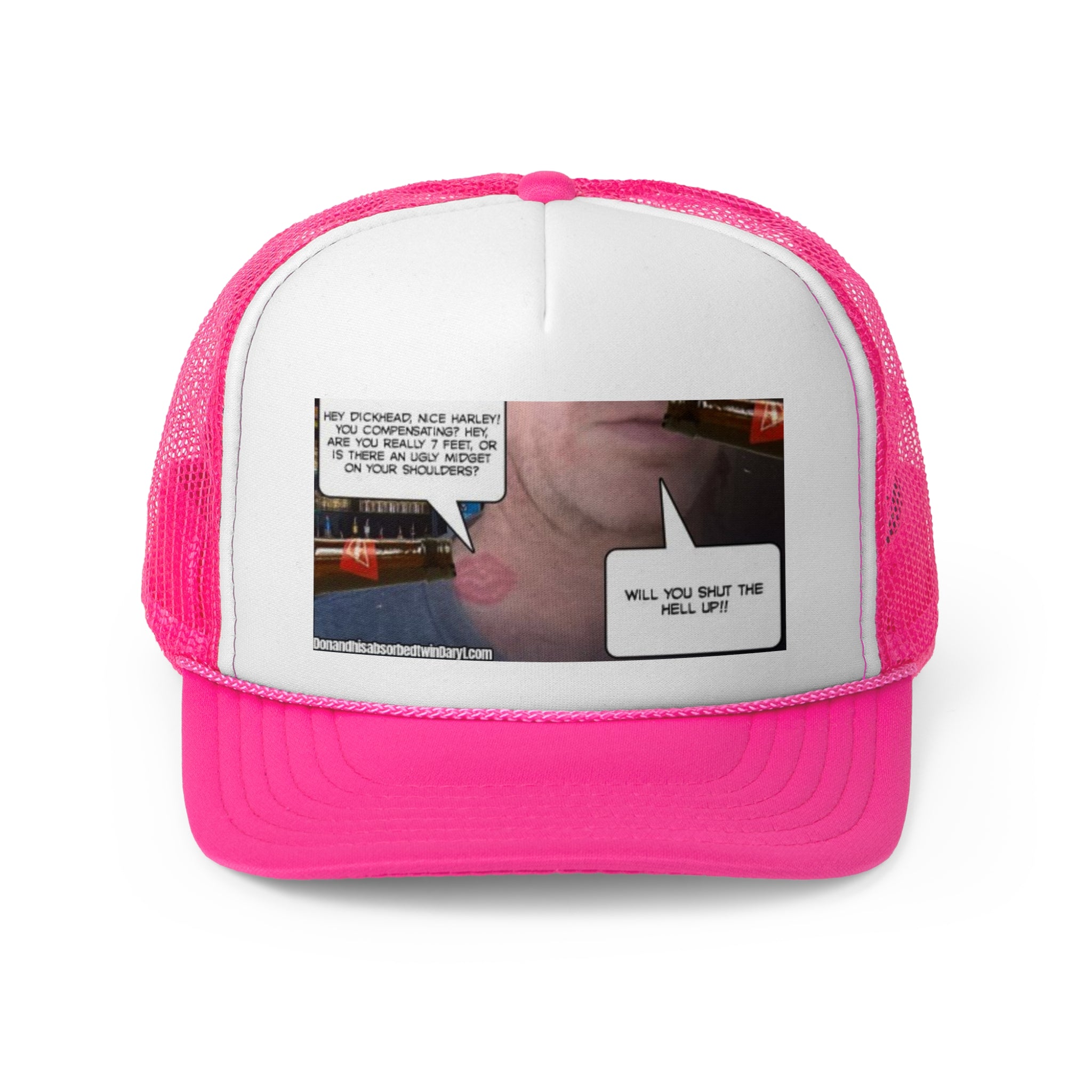 Funny Trucker Cap - "Nice Harley"