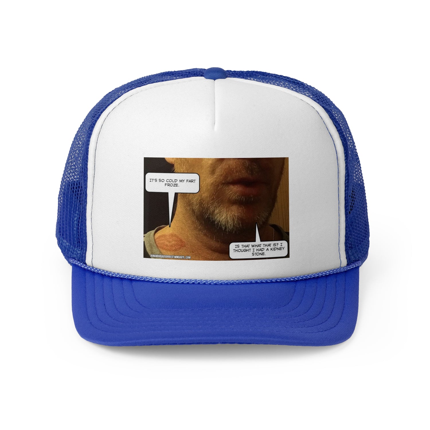 Funny Graphic Trucker Cap - "It&