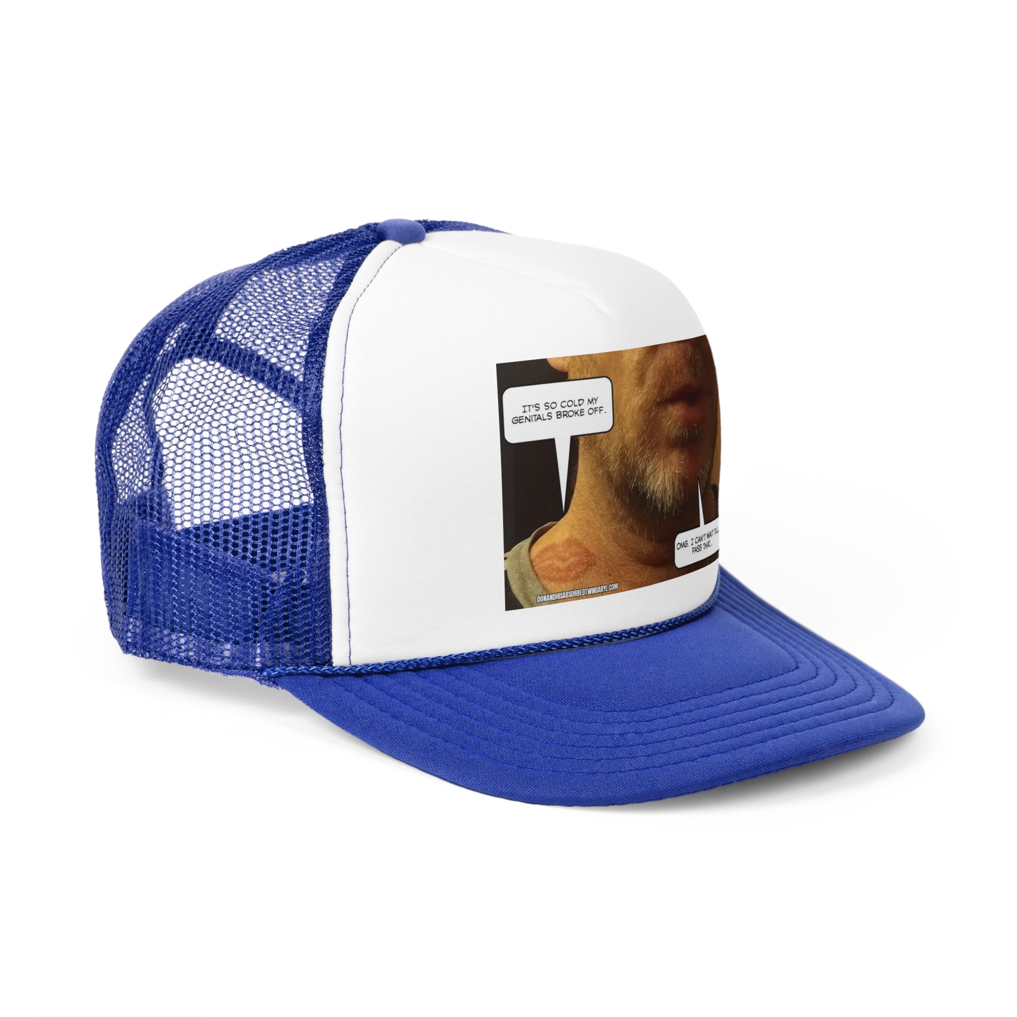 Funny Graphic Trucker Cap - "It&