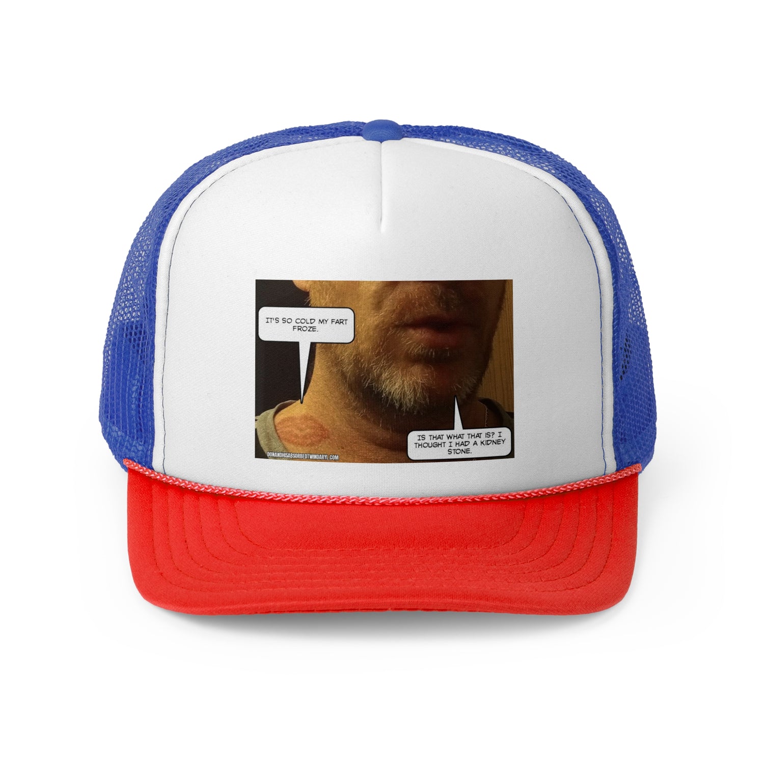 Funny Graphic Trucker Cap - "It&