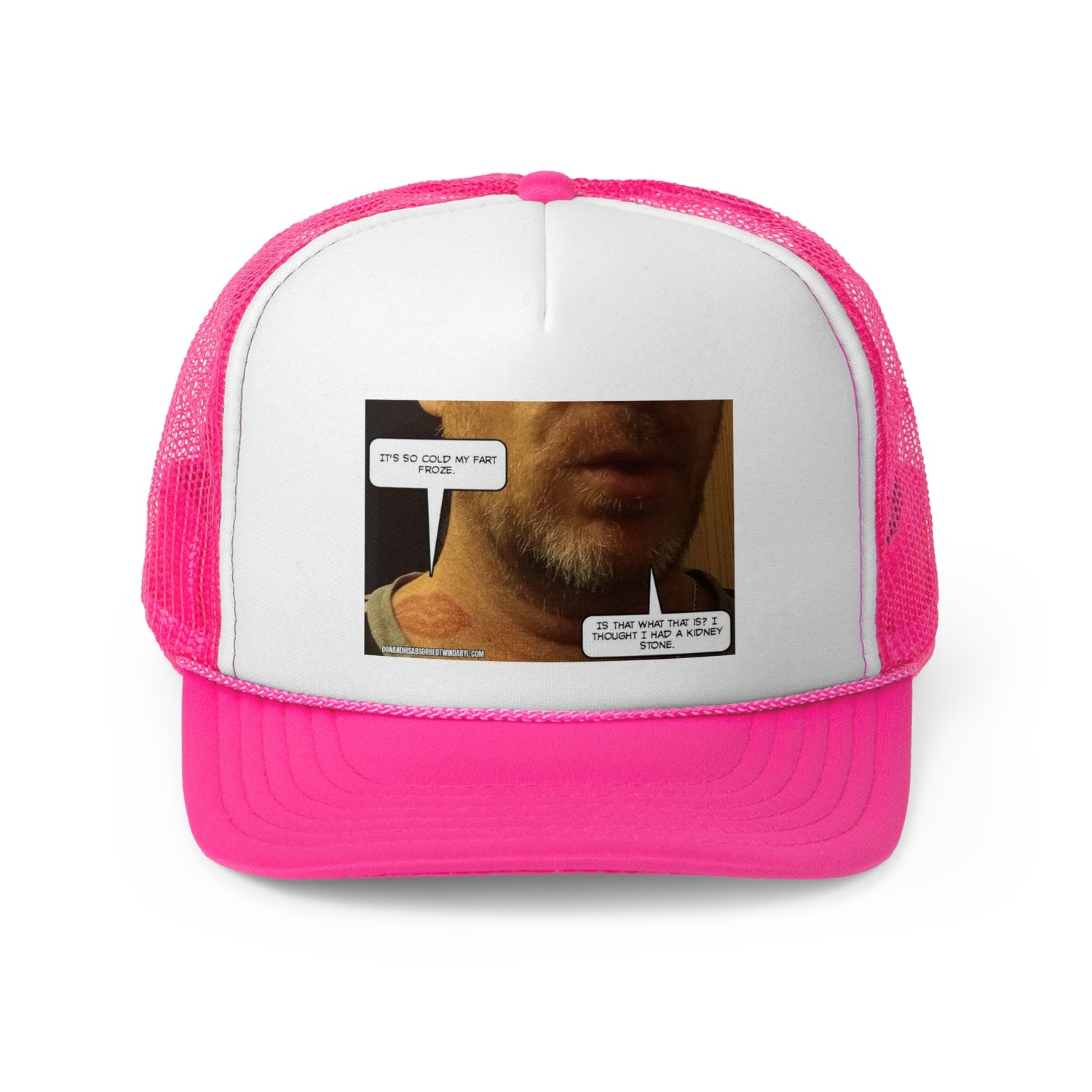 Funny Graphic Trucker Cap - "It&