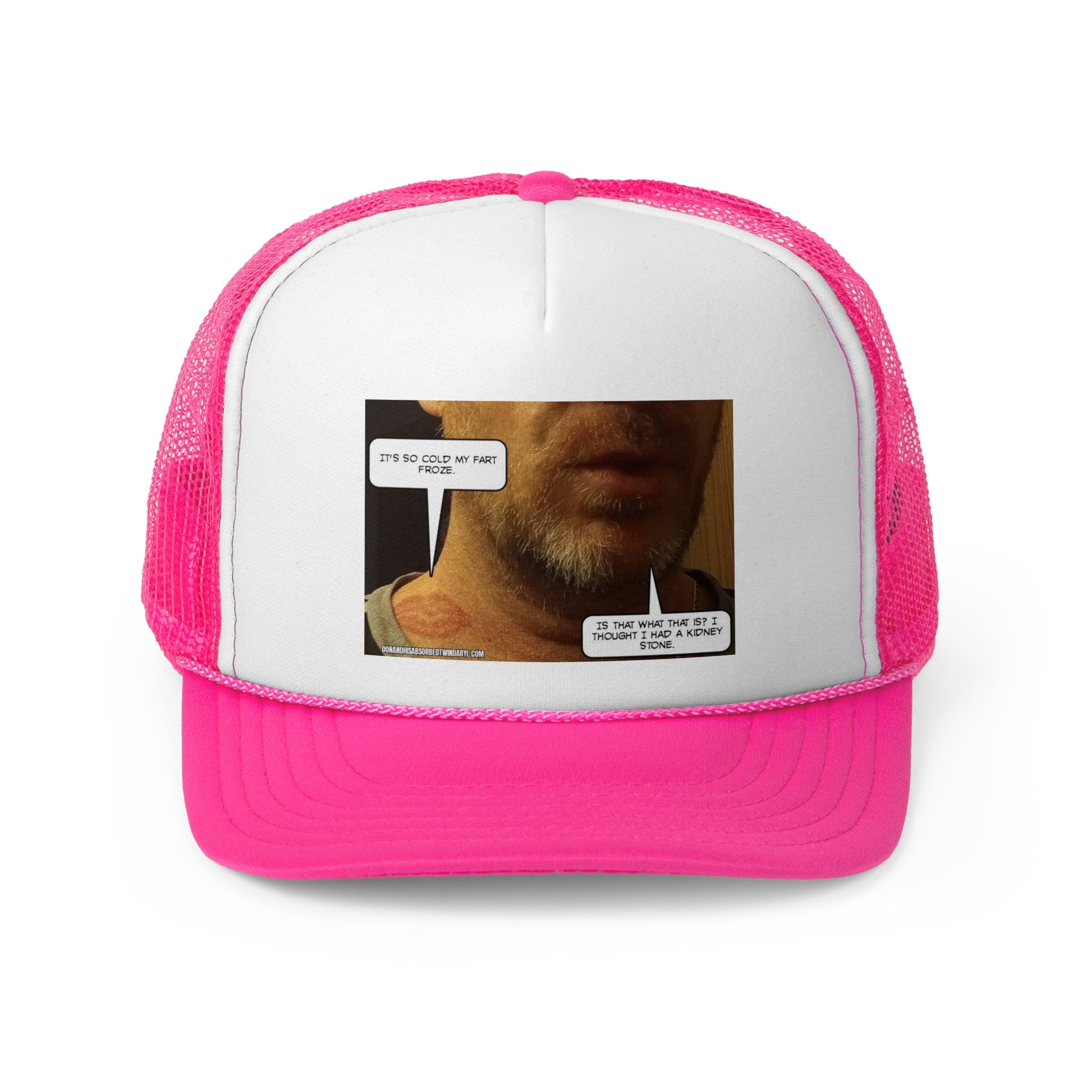Funny Graphic Trucker Cap - "It&