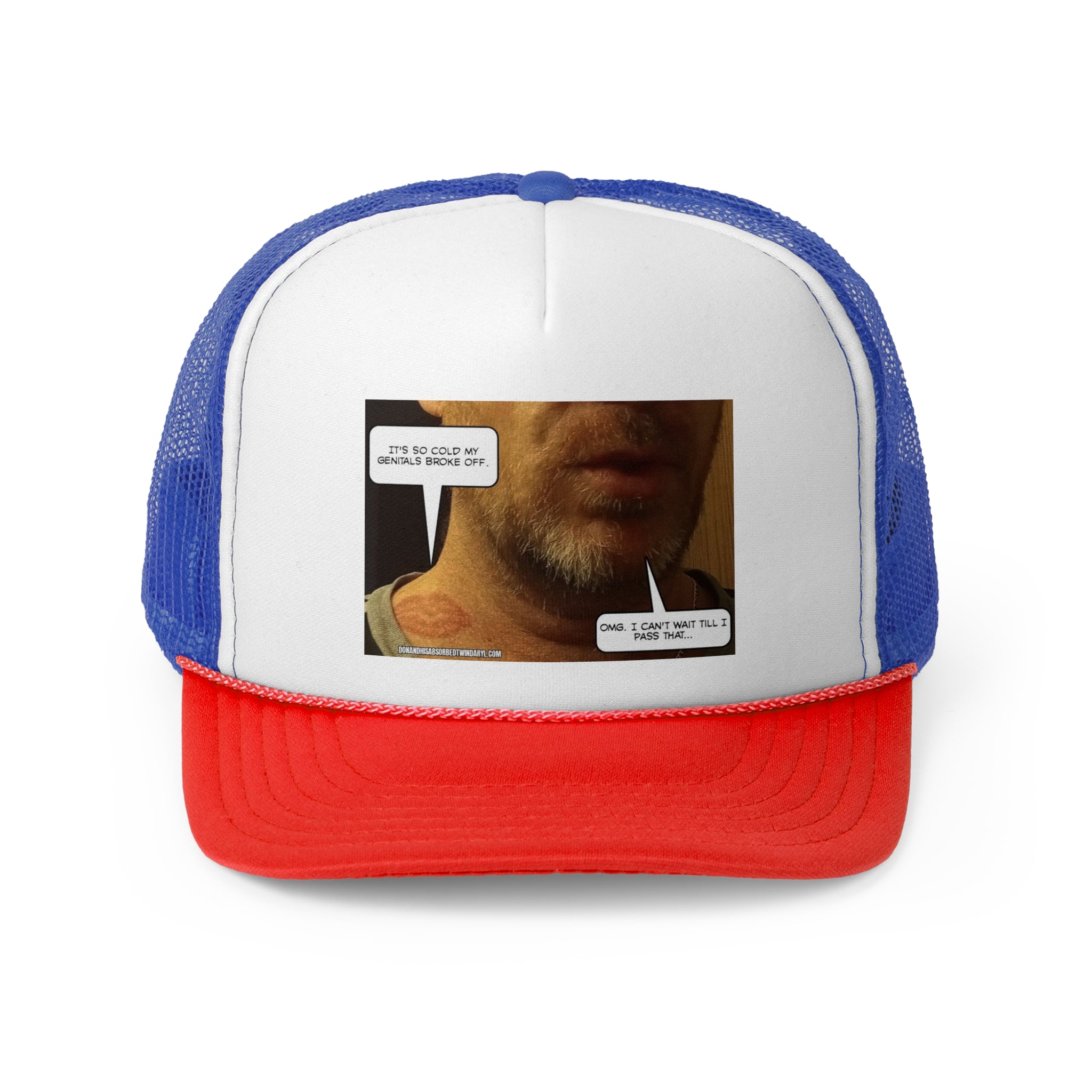 Funny Graphic Trucker Cap - "It&
