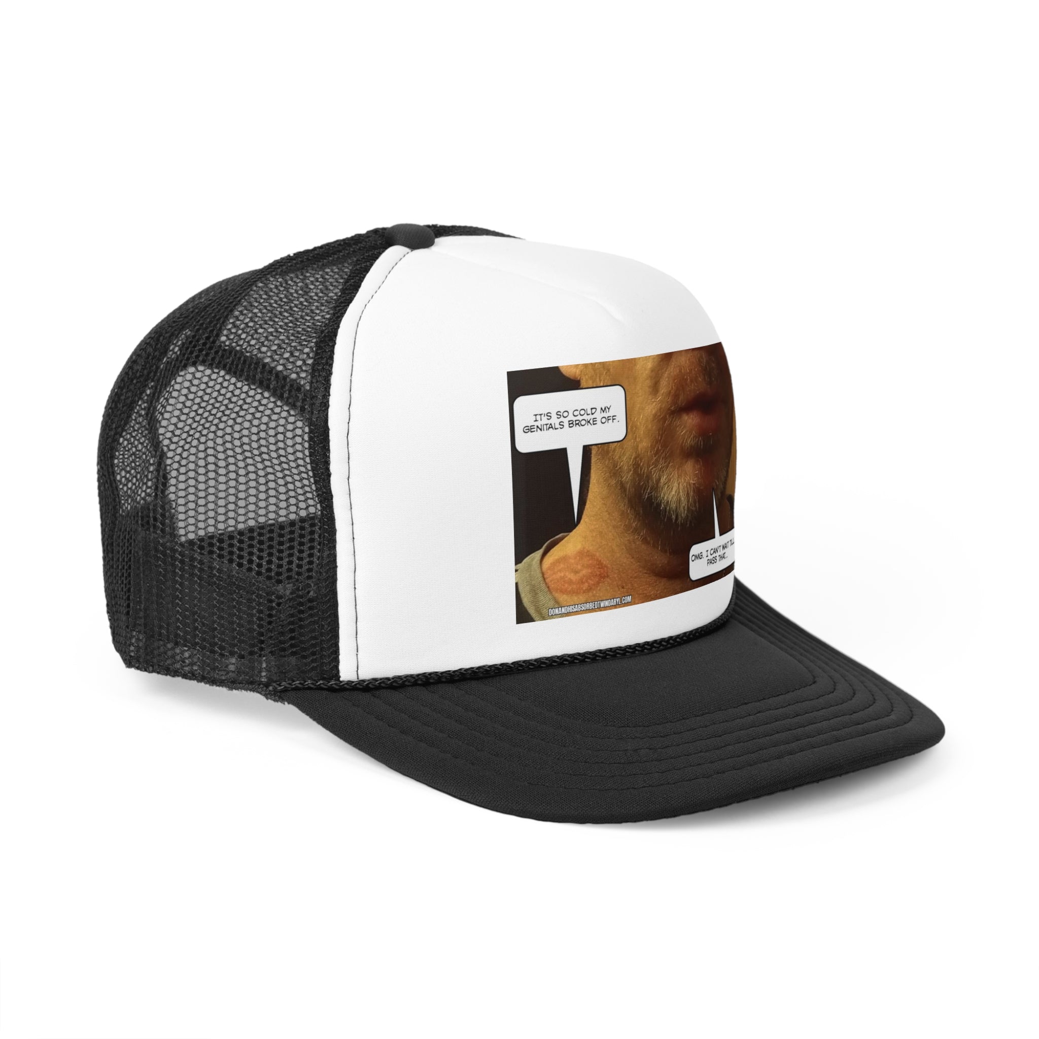 Funny Graphic Trucker Cap - "It&