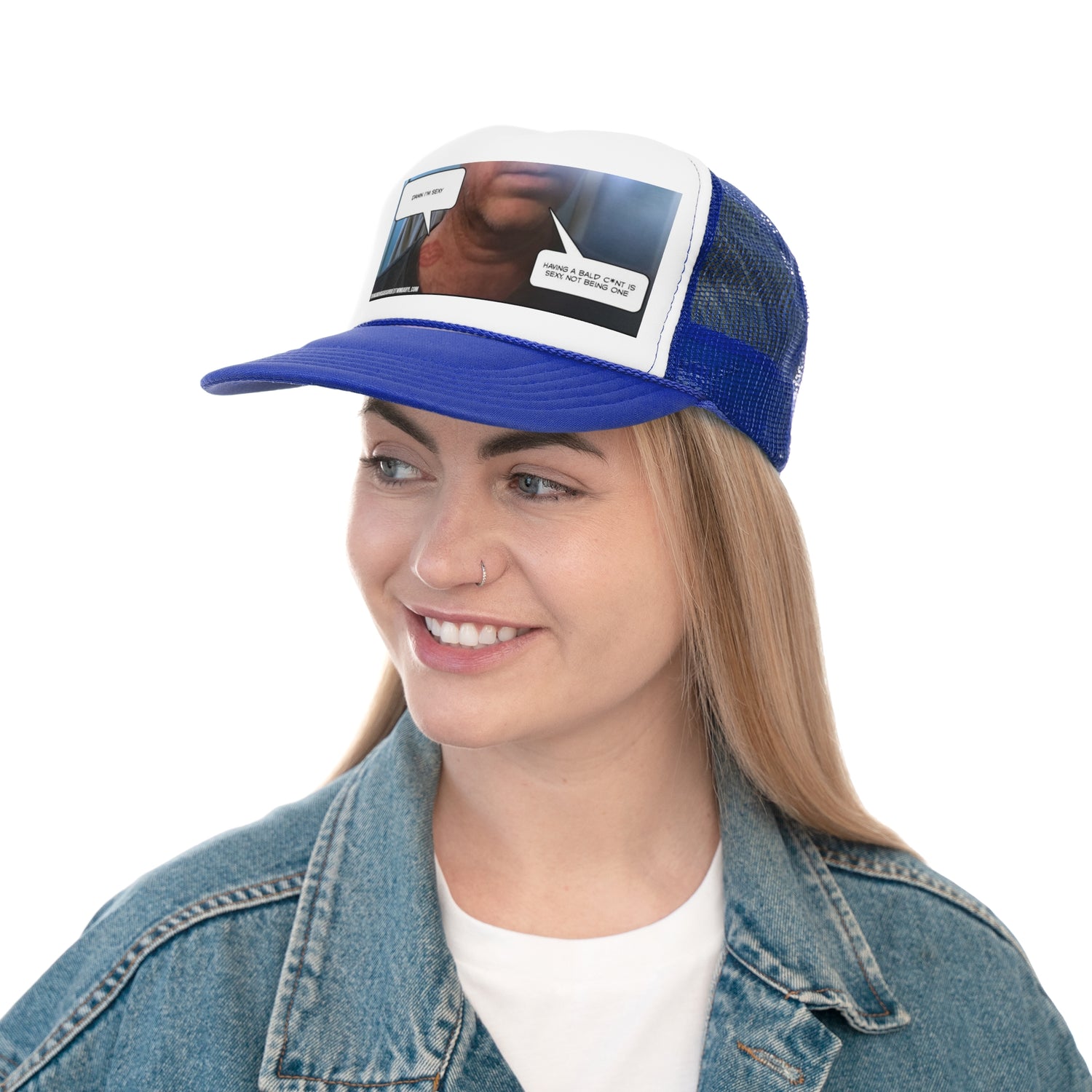 Funny Trucker Cap – "Bald is Sexy&