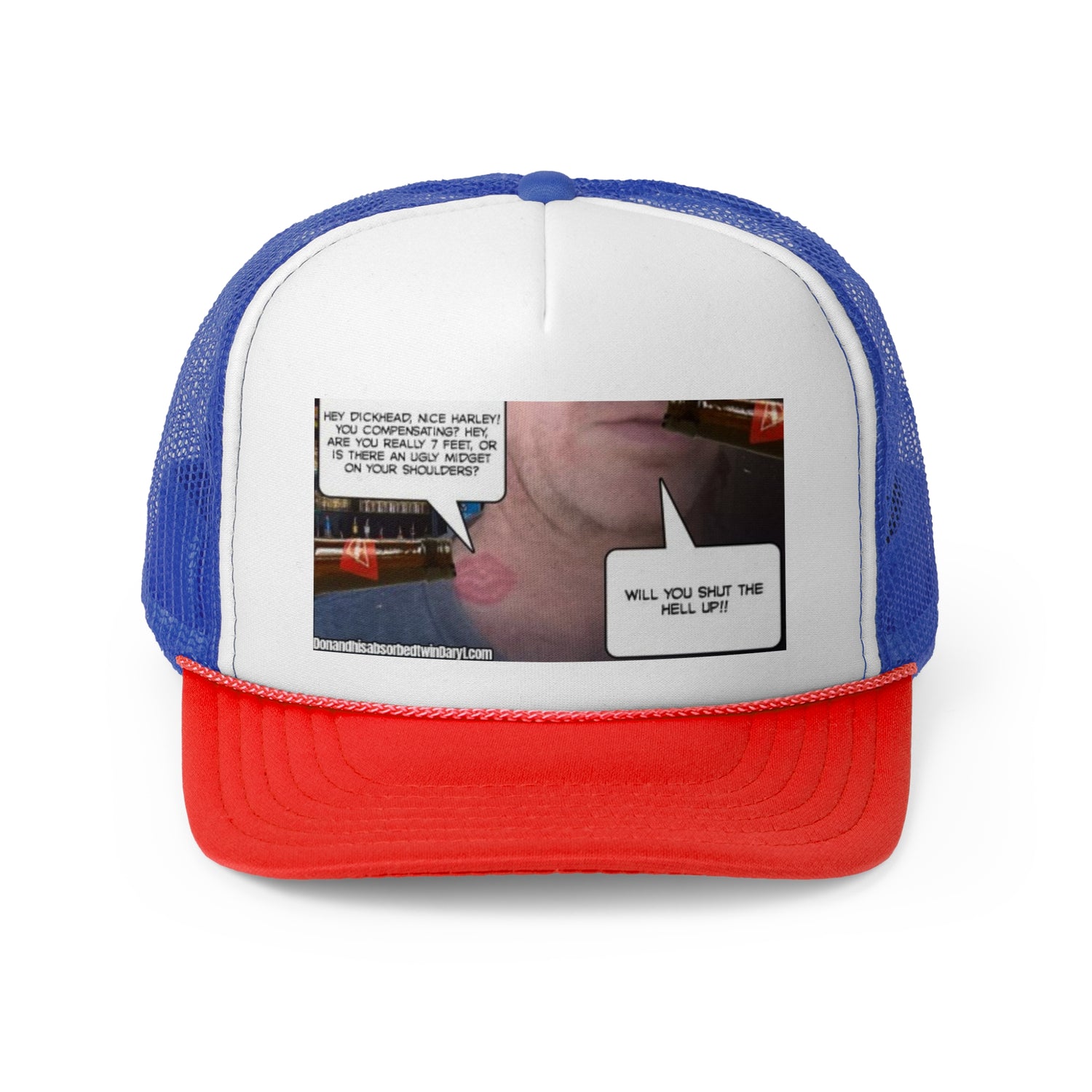 Funny Trucker Cap - "Nice Harley"
