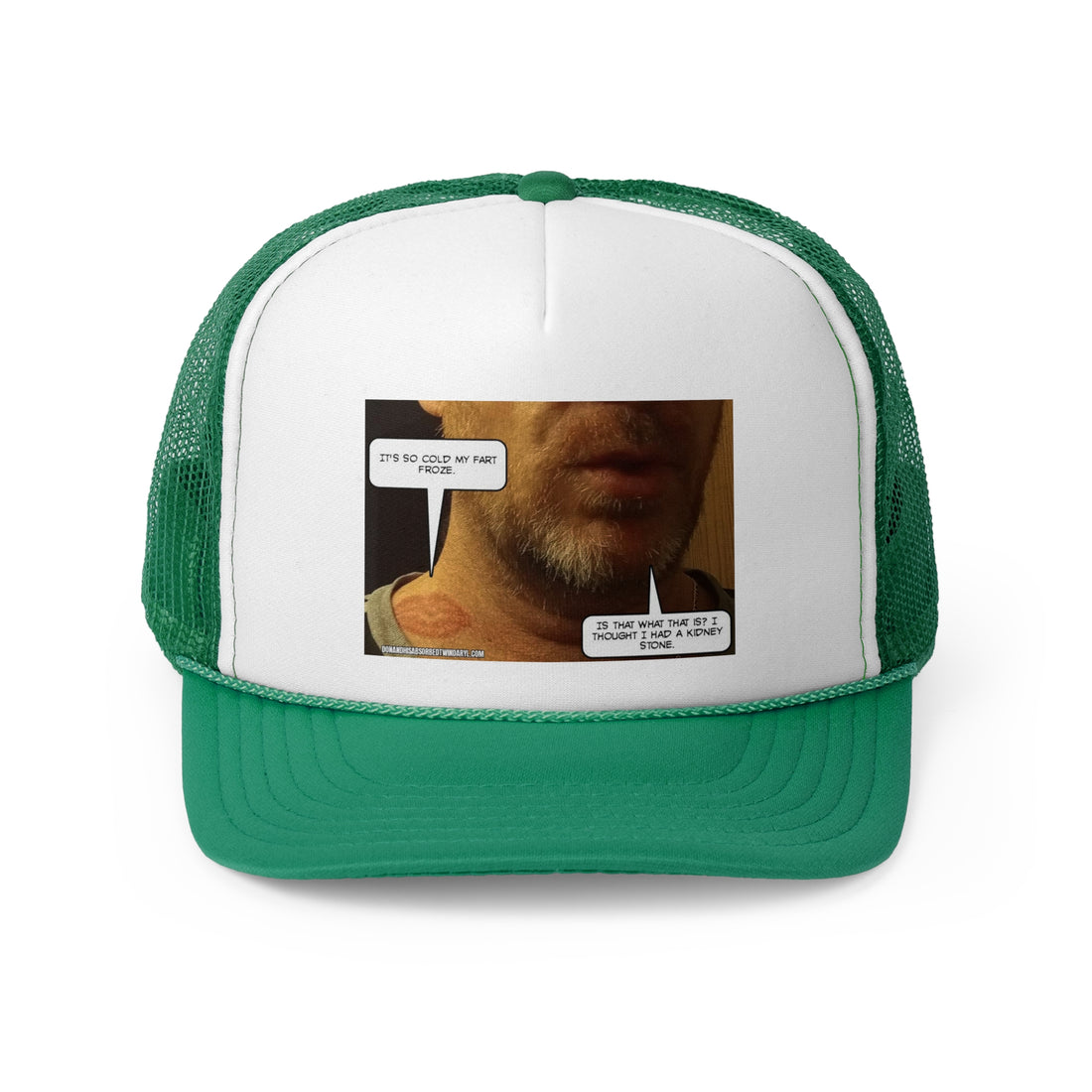 Funny Graphic Trucker Cap - "It&