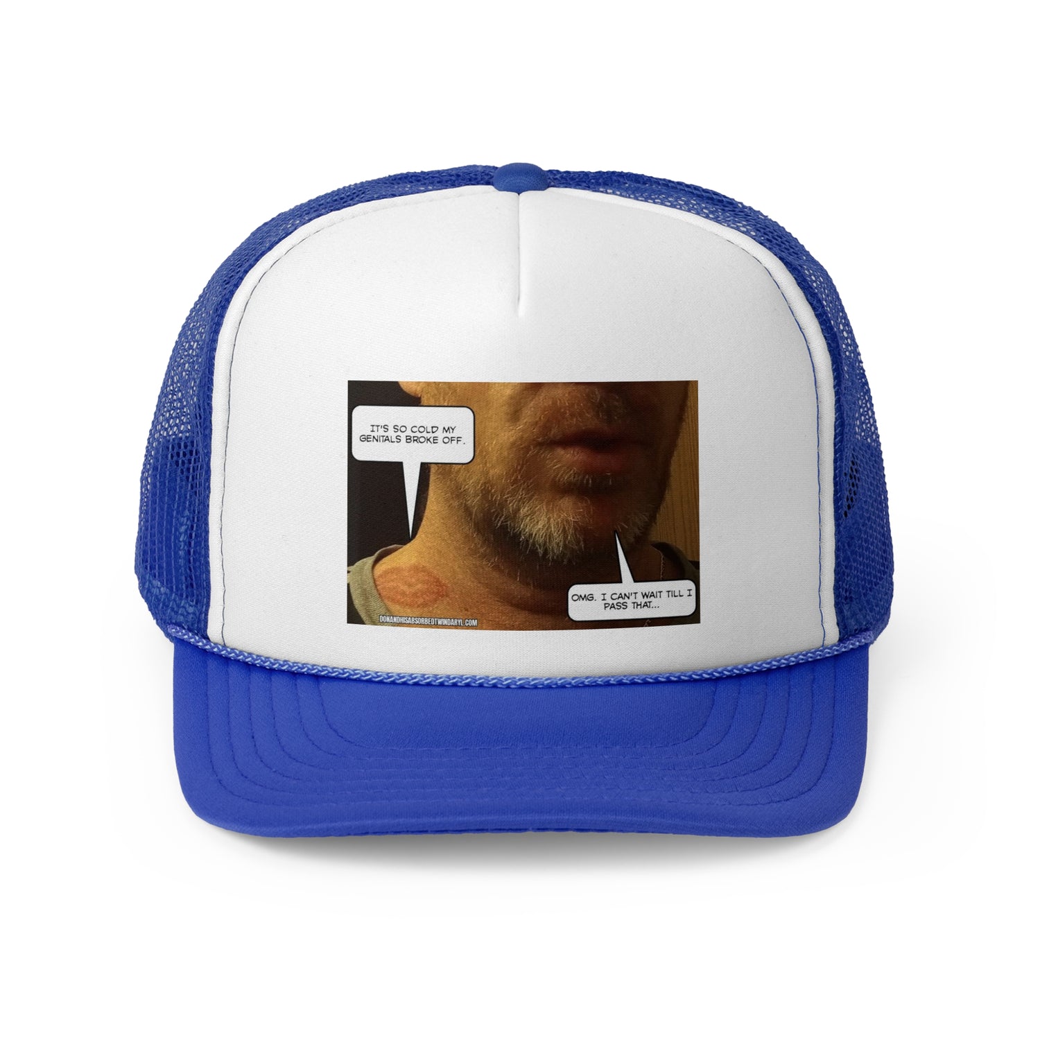 Funny Graphic Trucker Cap - "It&