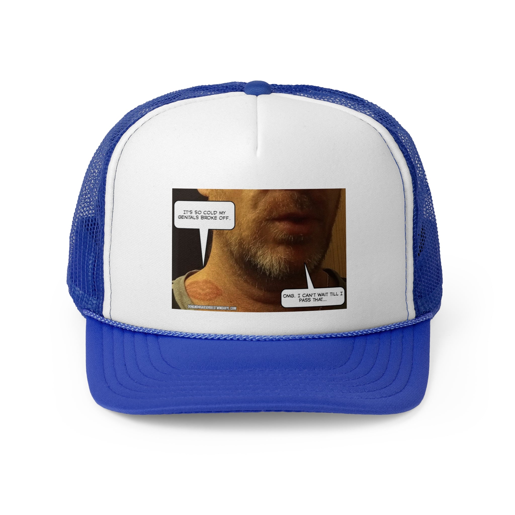 Funny Graphic Trucker Cap - "It&