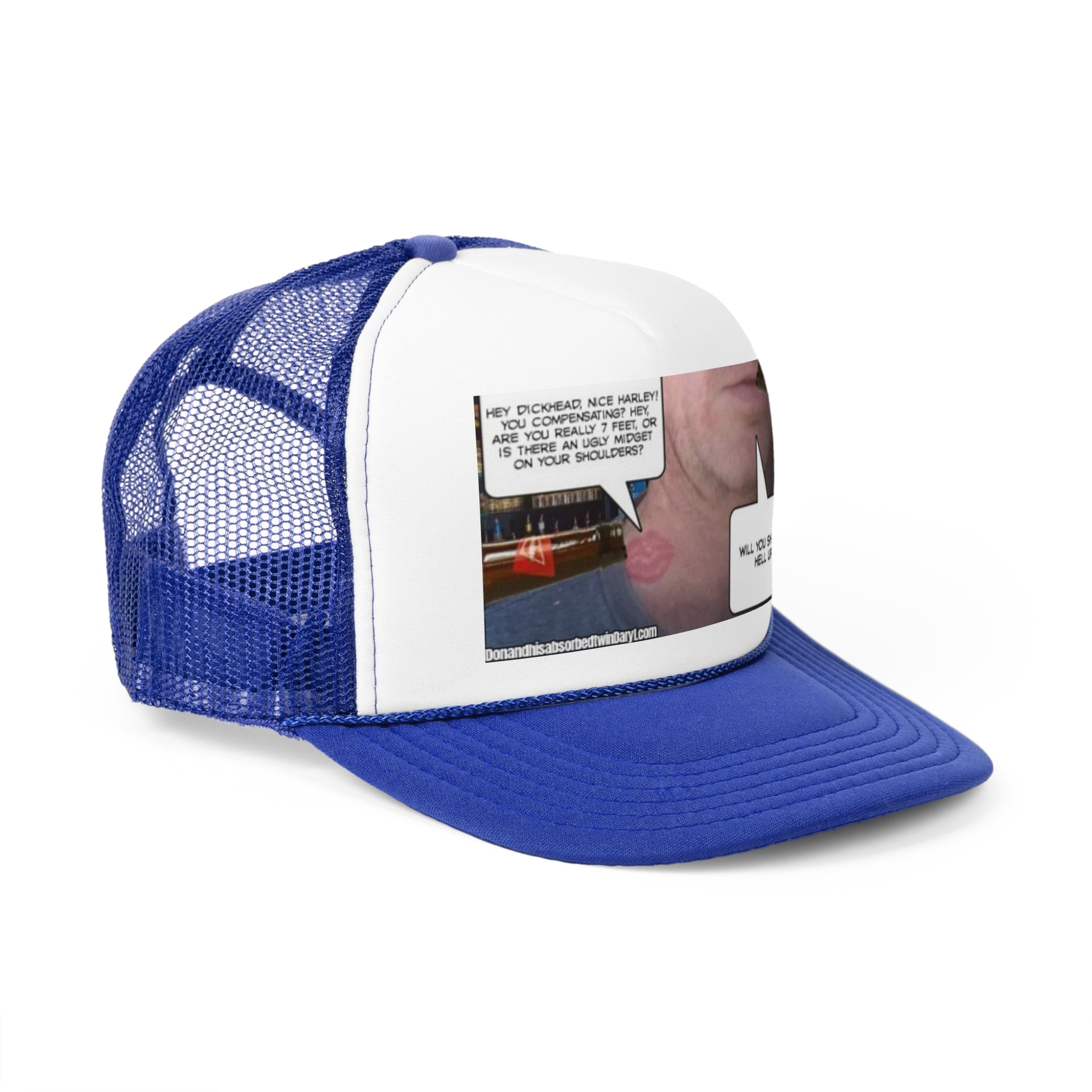 Funny Trucker Cap - "Nice Harley"