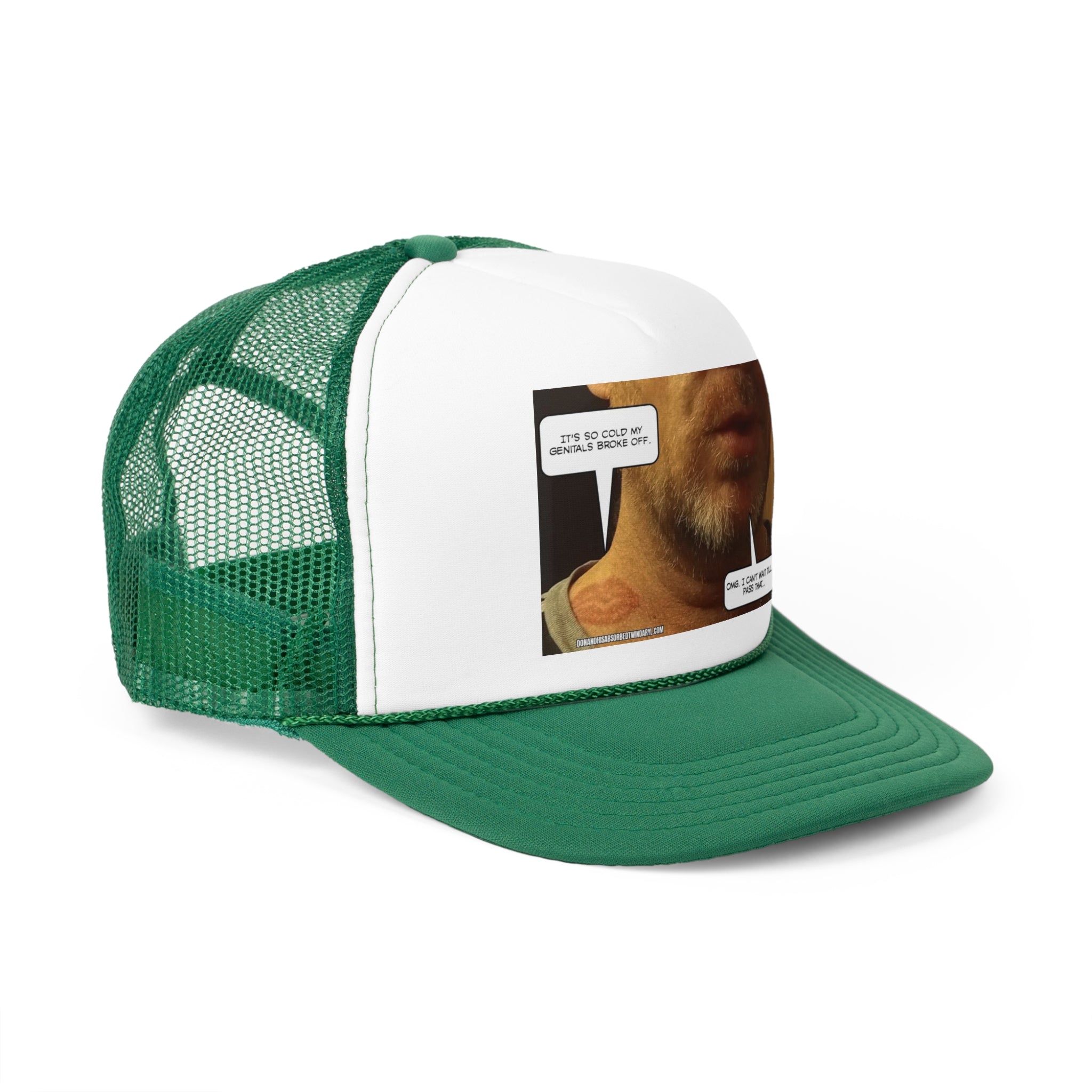 Funny Graphic Trucker Cap - "It&