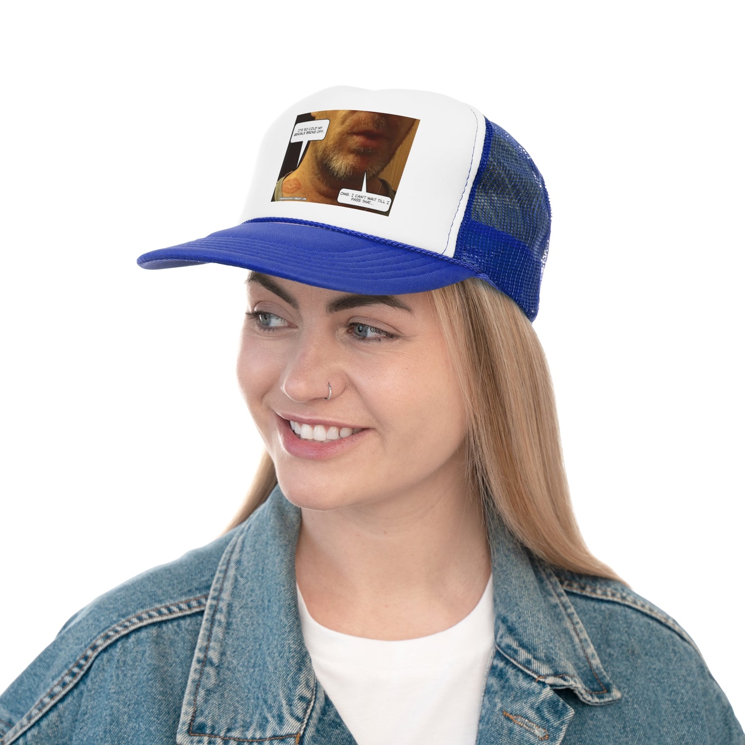 Funny Graphic Trucker Cap - "It&