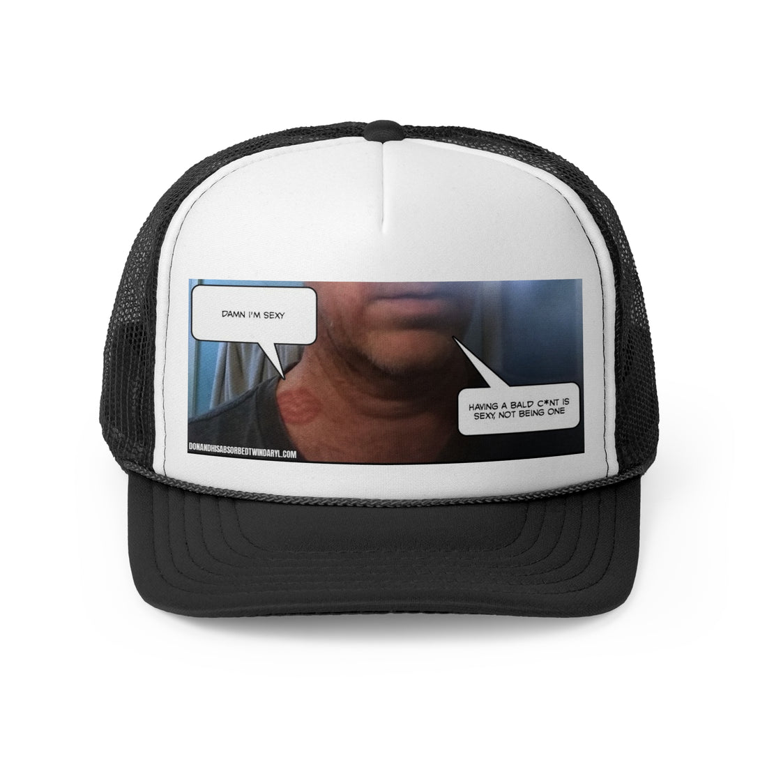 Funny Trucker Cap – "Bald is Sexy&