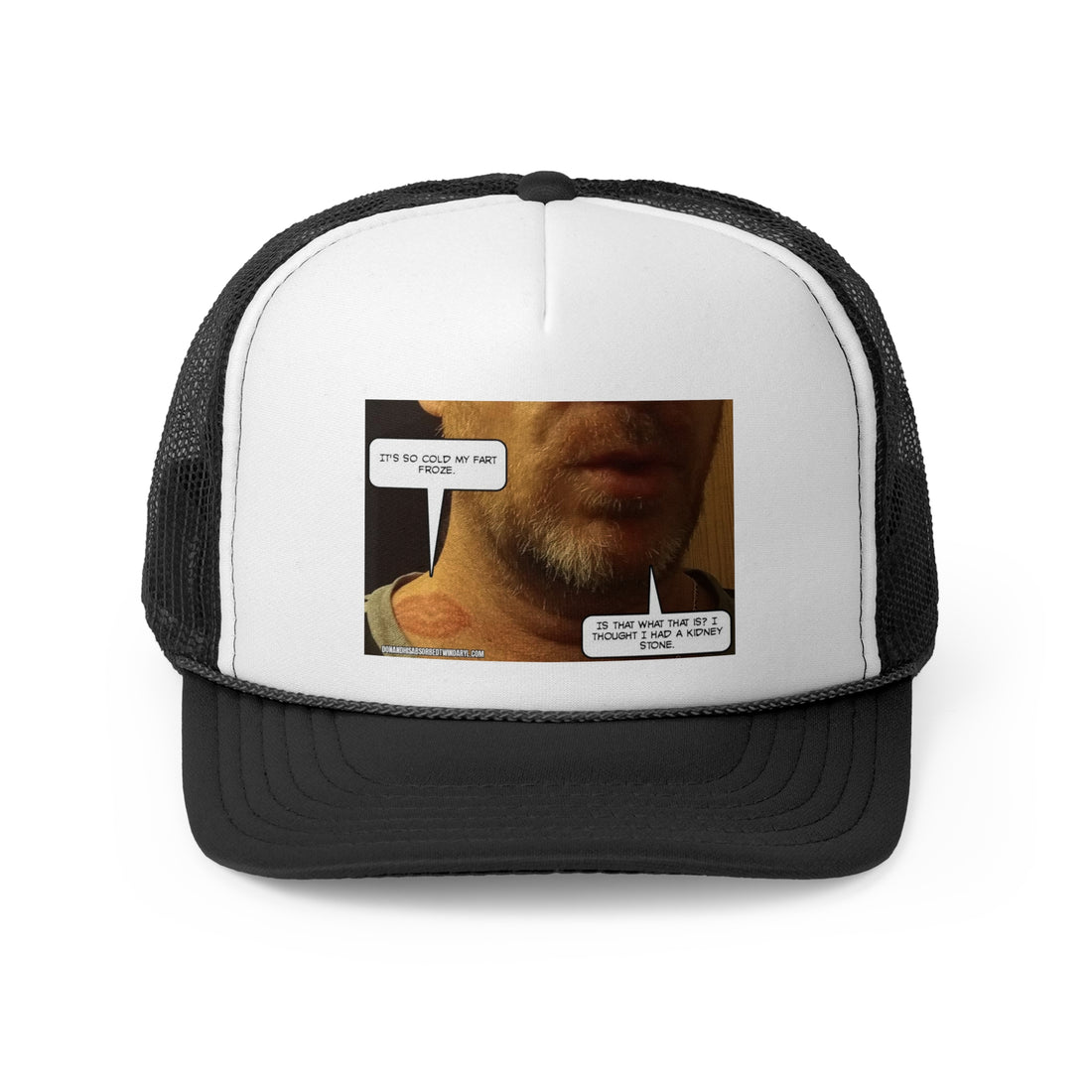 Funny Graphic Trucker Cap - "It&