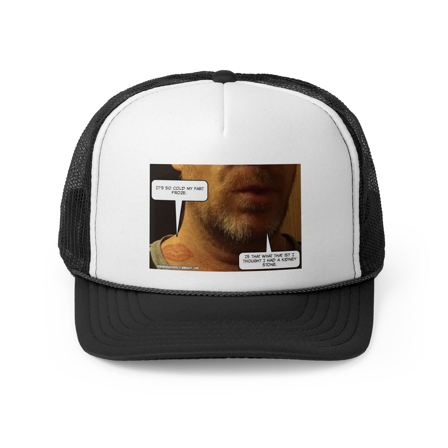 Funny Graphic Trucker Cap - "It&