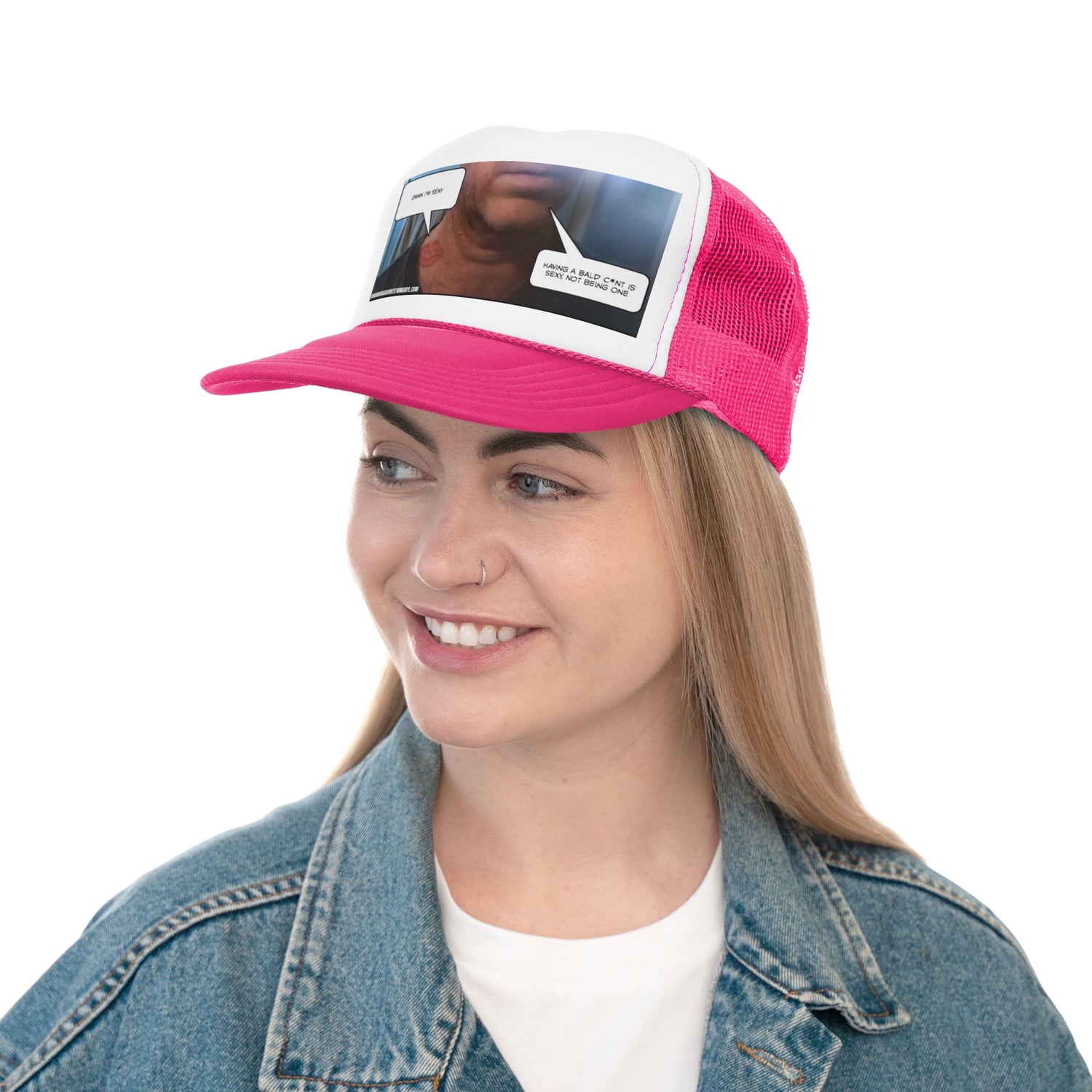 Funny Trucker Cap – "Bald is Sexy&