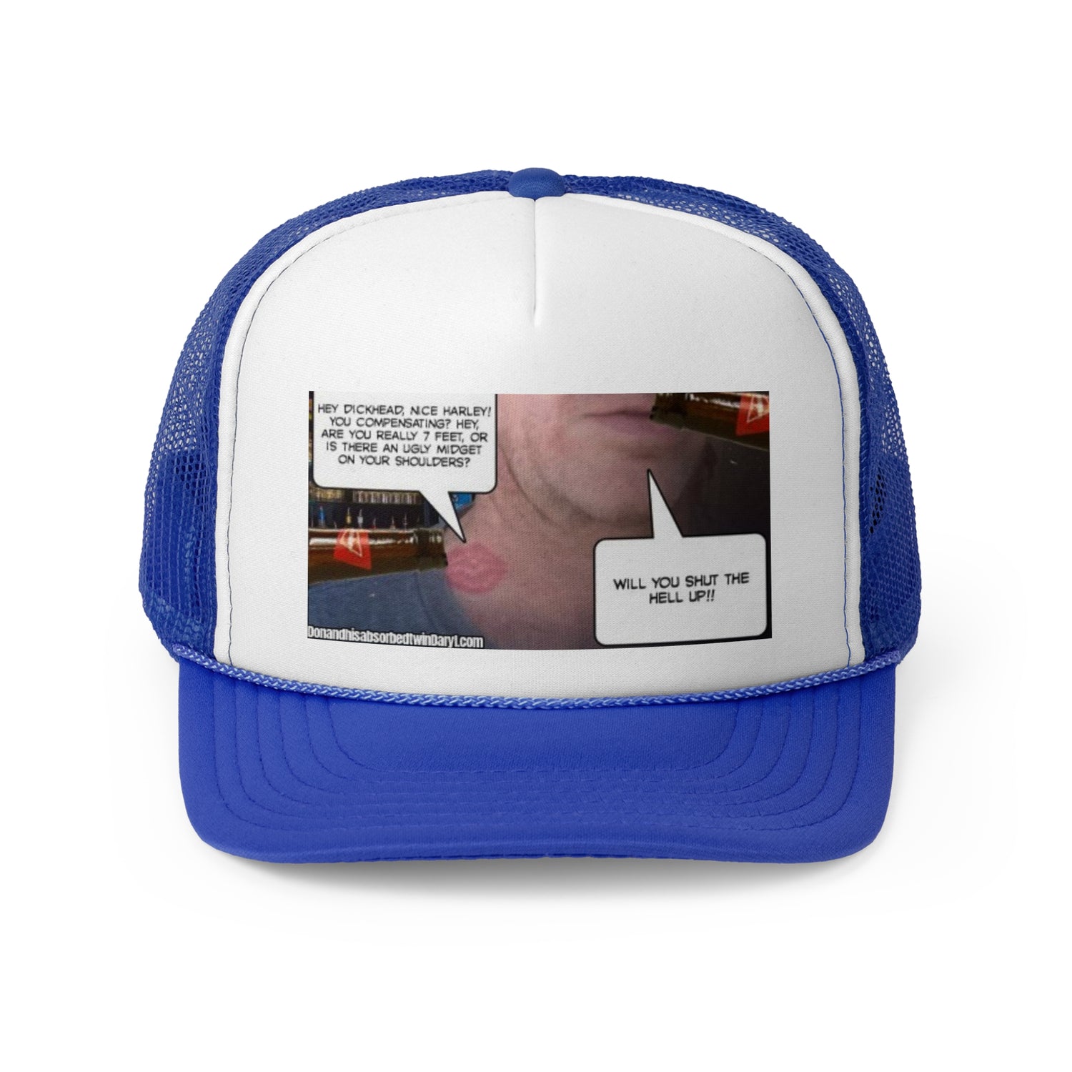 Funny Trucker Cap - "Nice Harley"