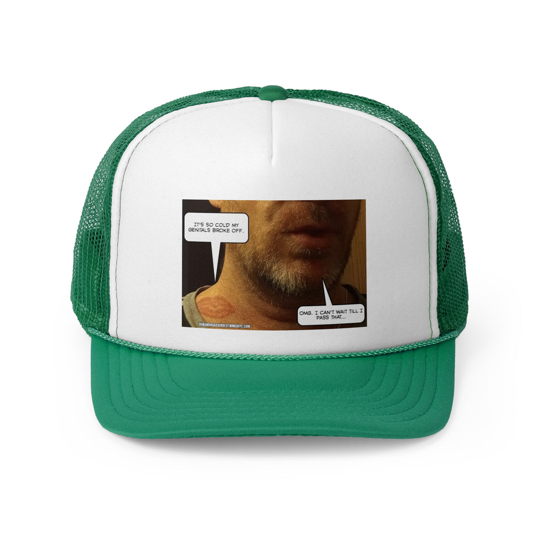 Funny Graphic Trucker Cap - "It&