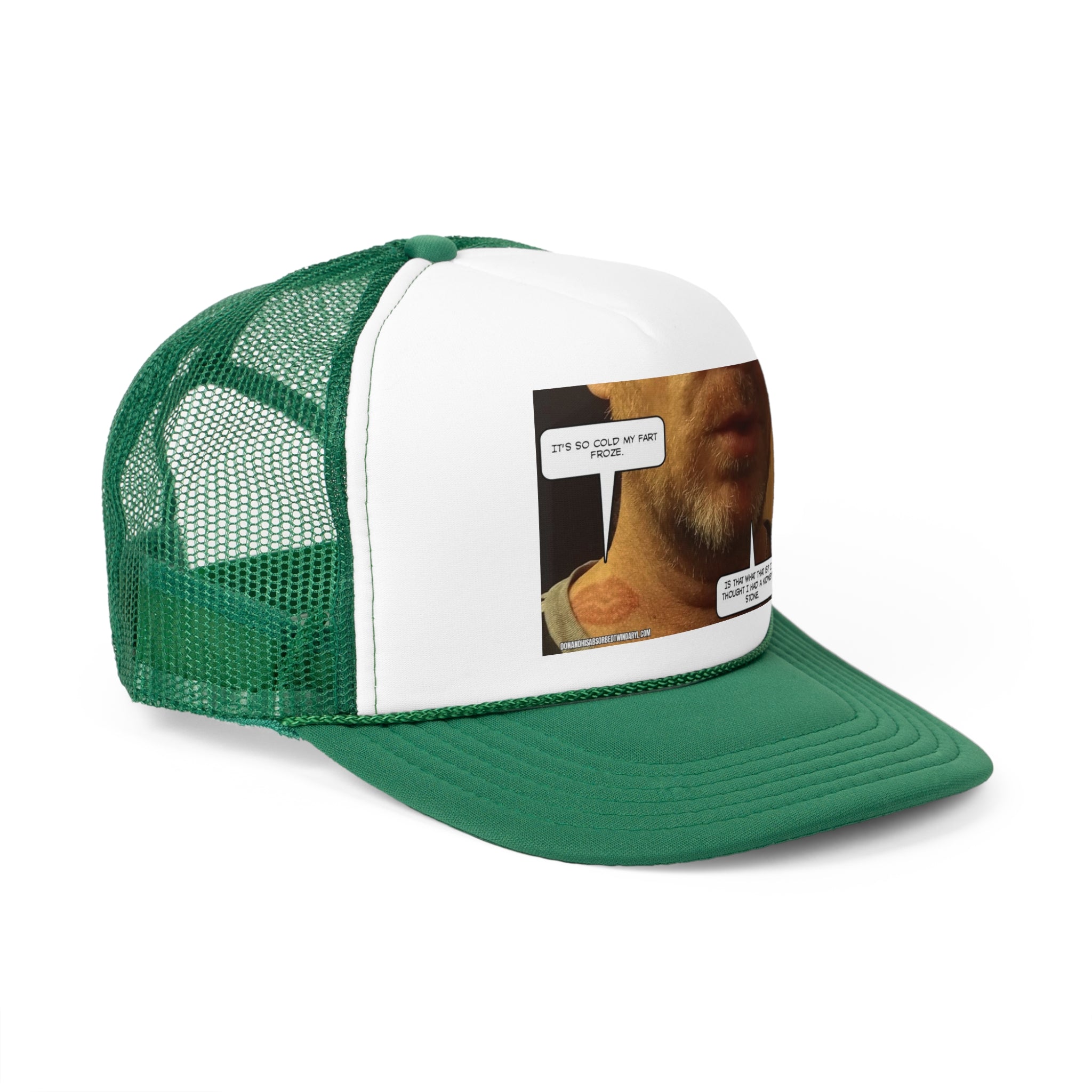 Funny Graphic Trucker Cap - "It&
