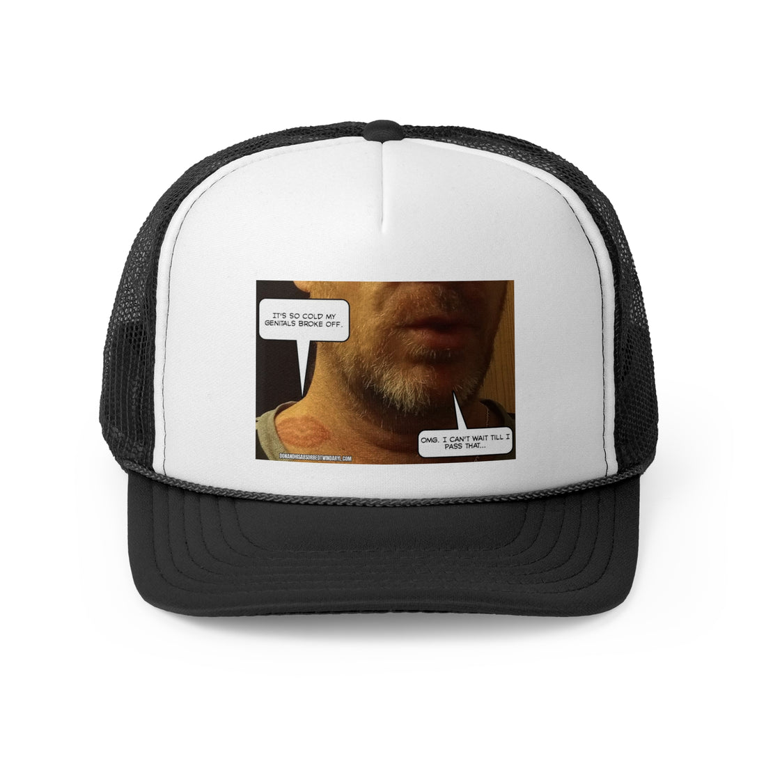 Funny Graphic Trucker Cap - "It&