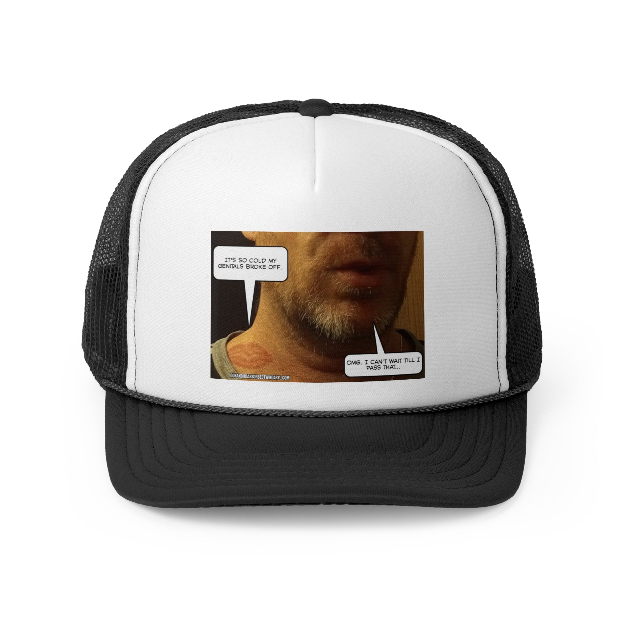 Funny Graphic Trucker Cap - "It&