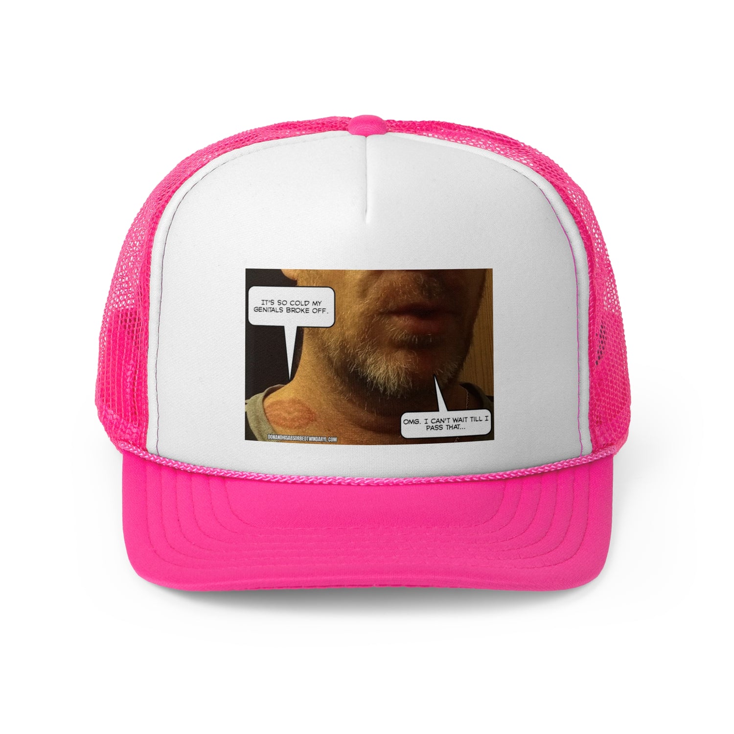 Funny Graphic Trucker Cap - "It&