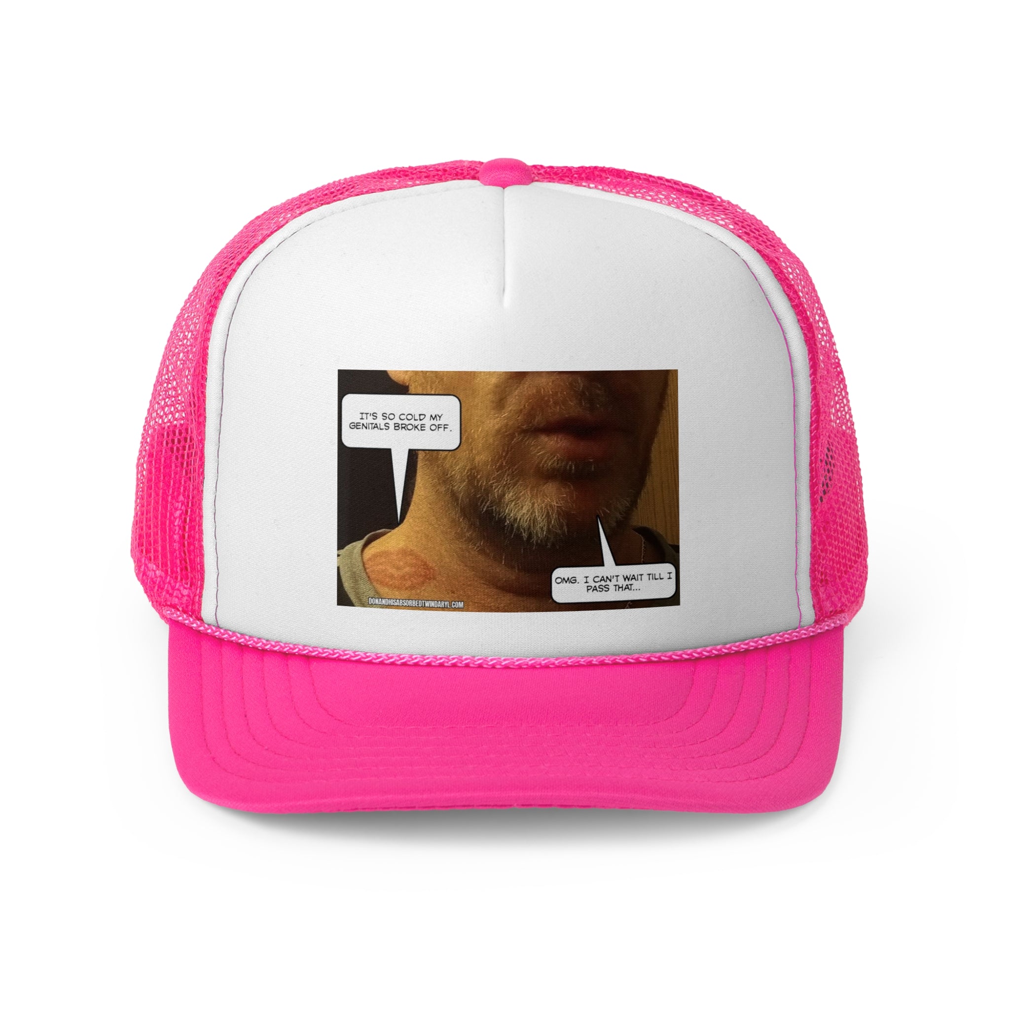 Funny Graphic Trucker Cap - "It&