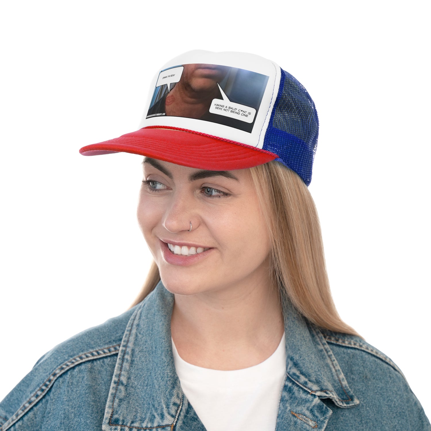 Funny Trucker Cap – "Bald is Sexy&